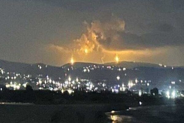 حمله موشکی گسترده شبانه حزب الله به منطقه الجلیل اشغالی