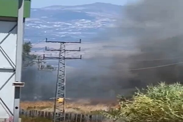 Hezbollah’s rocket barrage sets Israeli Kiryat Shmona ablaze