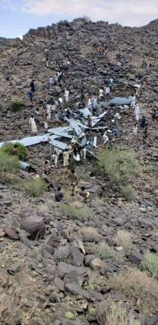 Yemeni army downs yet another US MQ9 drone (+ photos)