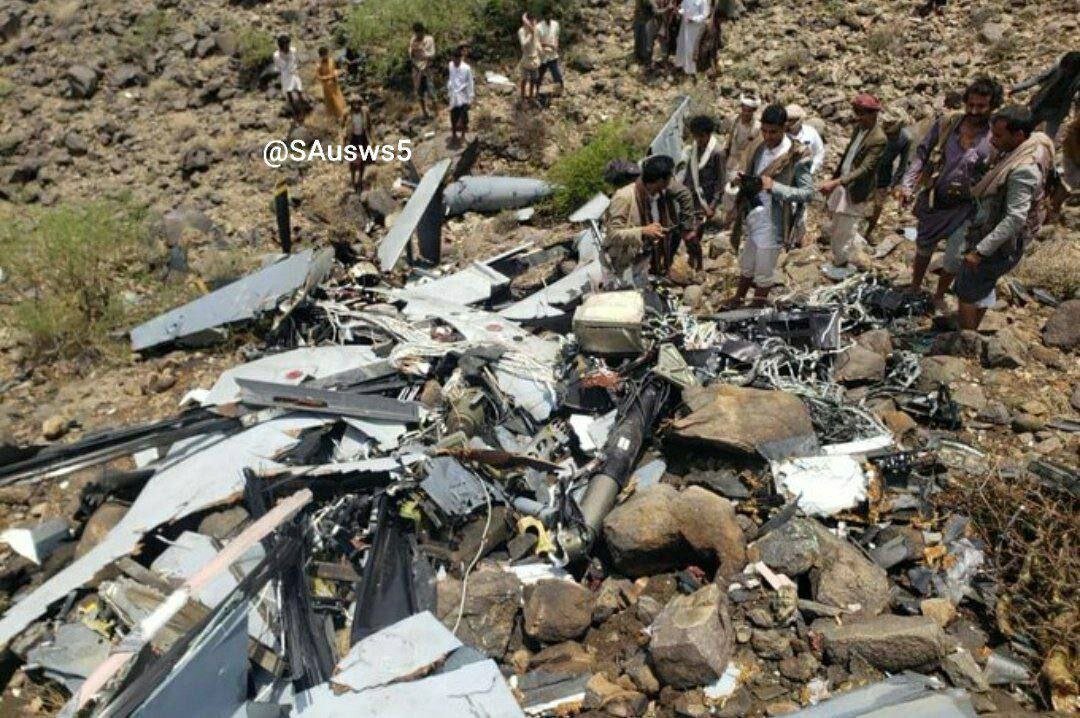 Yemeni army downs yet another US MQ9 drone (+ photos)