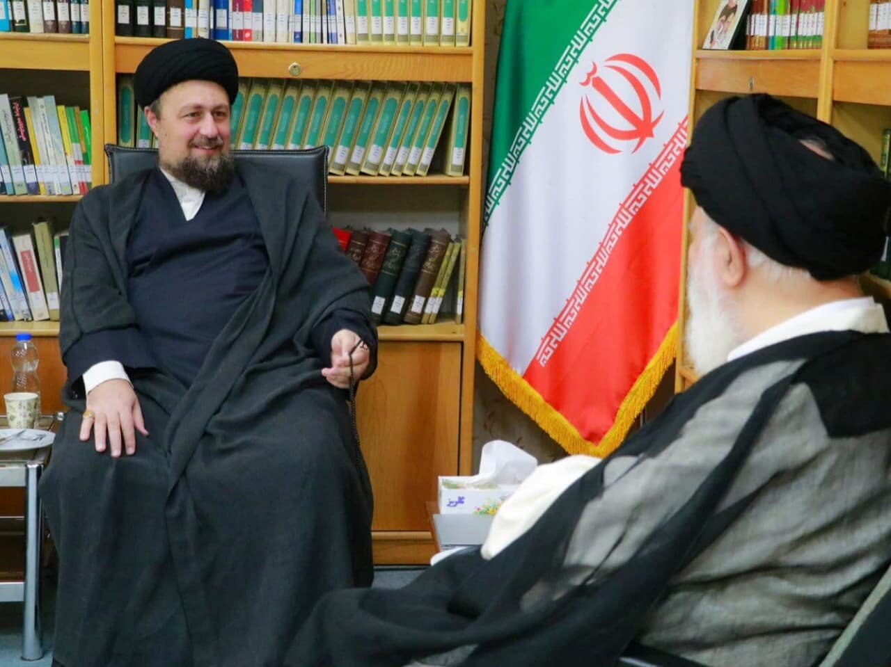 حجت‌الاسلام «حسن خمینی» با امام جمعه مشهد دیدار کرد