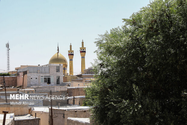 رزمایش نوسازی مسکن در محله اصغری زنجان