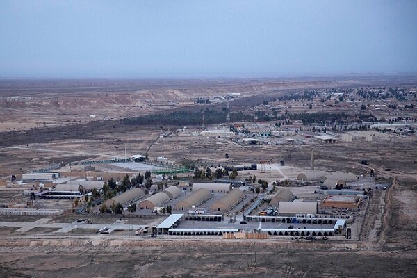 فعال شدن ناگهانی پدافند هوایی پایگاه آمریکا در عراق
