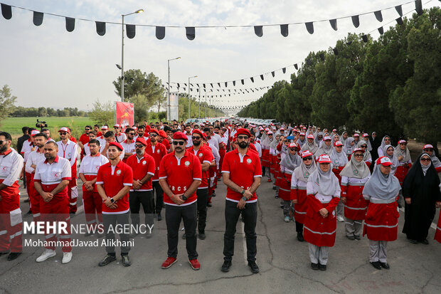 اعزام ۲ تیم درمان اضطراری هلال‌احمر از شهرستان اسفراین به عراق