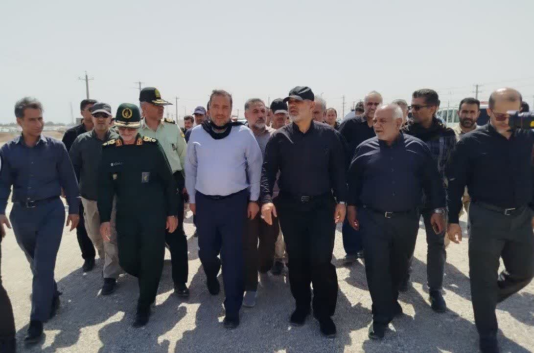 وزیر کشور از محل جانمایی مواکب در میدان اربعین مهران بازدید کرد