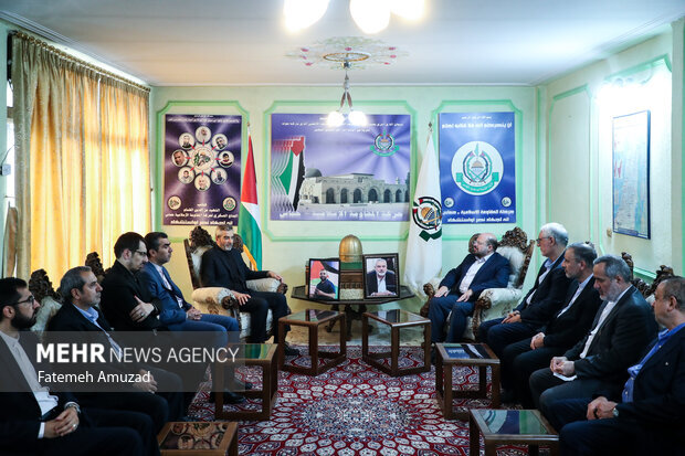 Iran’s acting FM meets Hamas officials in Tehran