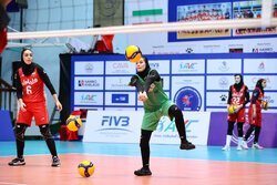 Iran women's national team training before match with Nepal