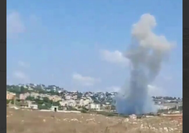 VIDEO: Watch moments when Israel regime attack Lebanon