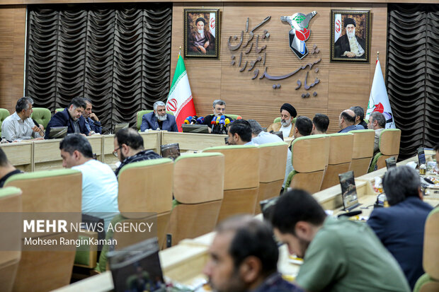 نشست خبری رئیس بنیاد شهید و امور ایثارگران