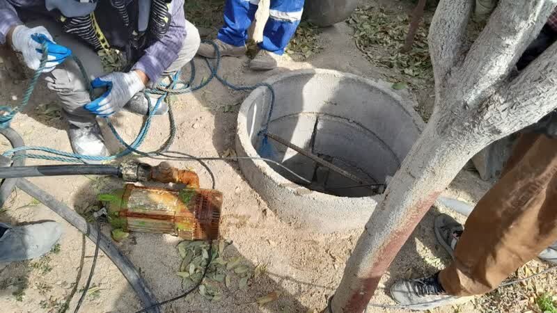 ۶ حلقه چاه غیرمجاز در مناطق «مهرآباد» و «نوده» دماوند مسدود شد