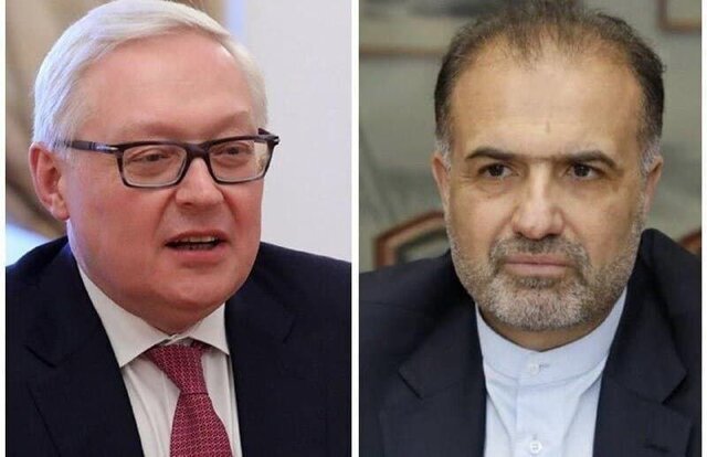 سفیر إيران في روسيا يناقش مع نائب وزير الخارجية الروسي آخر التطوات في العلاقات الثنائية