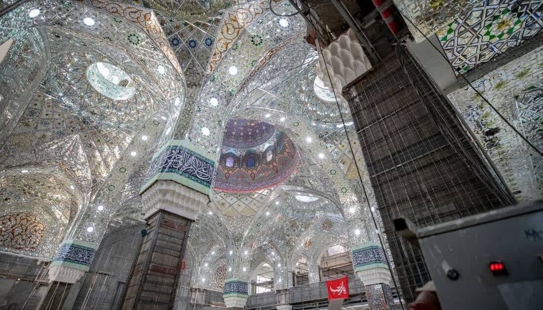 آمادهسازی سازه جدید تل زینبیه برای میزبانی از زائران اربعین