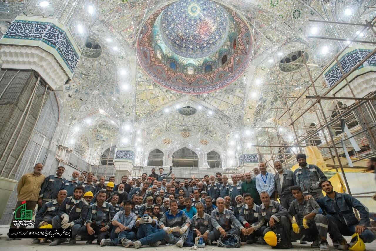 آمادهسازی سازه جدید تل زینبیه برای میزبانی از زائران اربعین