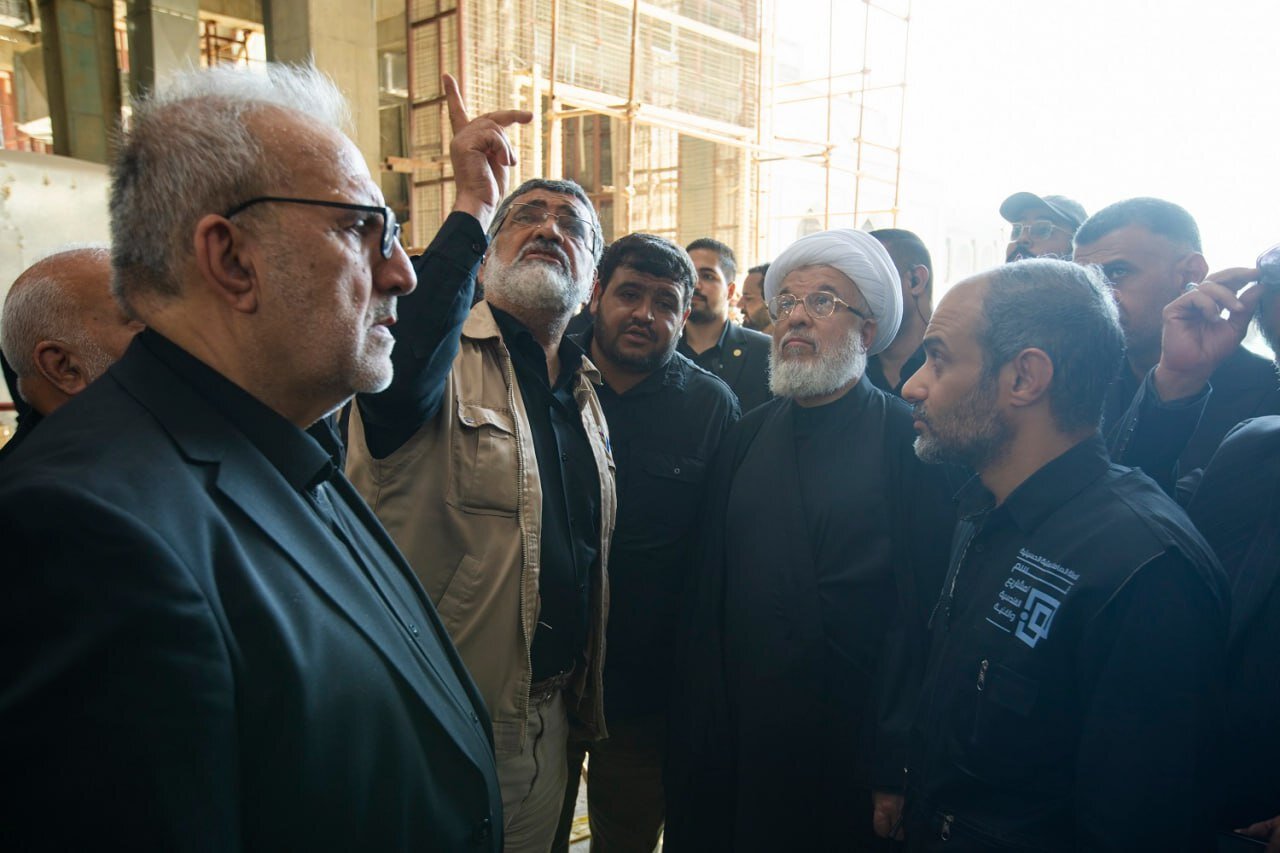 آمادهسازی سازه جدید تل زینبیه برای میزبانی از زائران اربعین