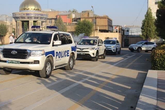 آمادگی پلیس برای تأمین امنیت تردد ۲میلیون زائر اربعین در کرمانشاه