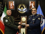 Iran, Belarus air force commanders hold bilateral talks