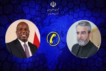 تماس تلفنی وزیر خارجه انگلیس با باقری/ تاکید مجدد تهران برتنبیه جنایتکار