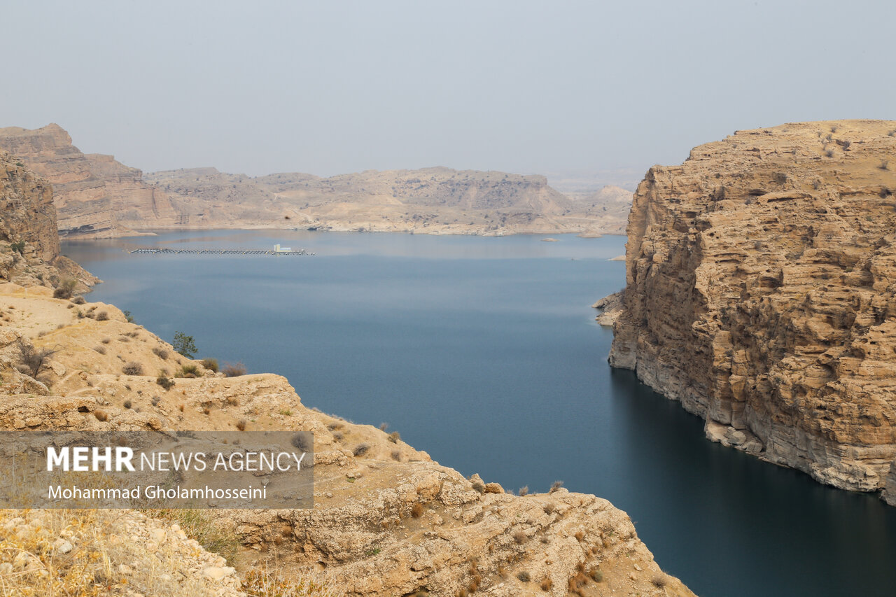 کاهش ذخایر بزرگترین سد استان بوشهر با کاهش بارشهای پائیز و زمستان