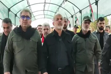 VIDEO: Iran interior min. visits Chazabeh border