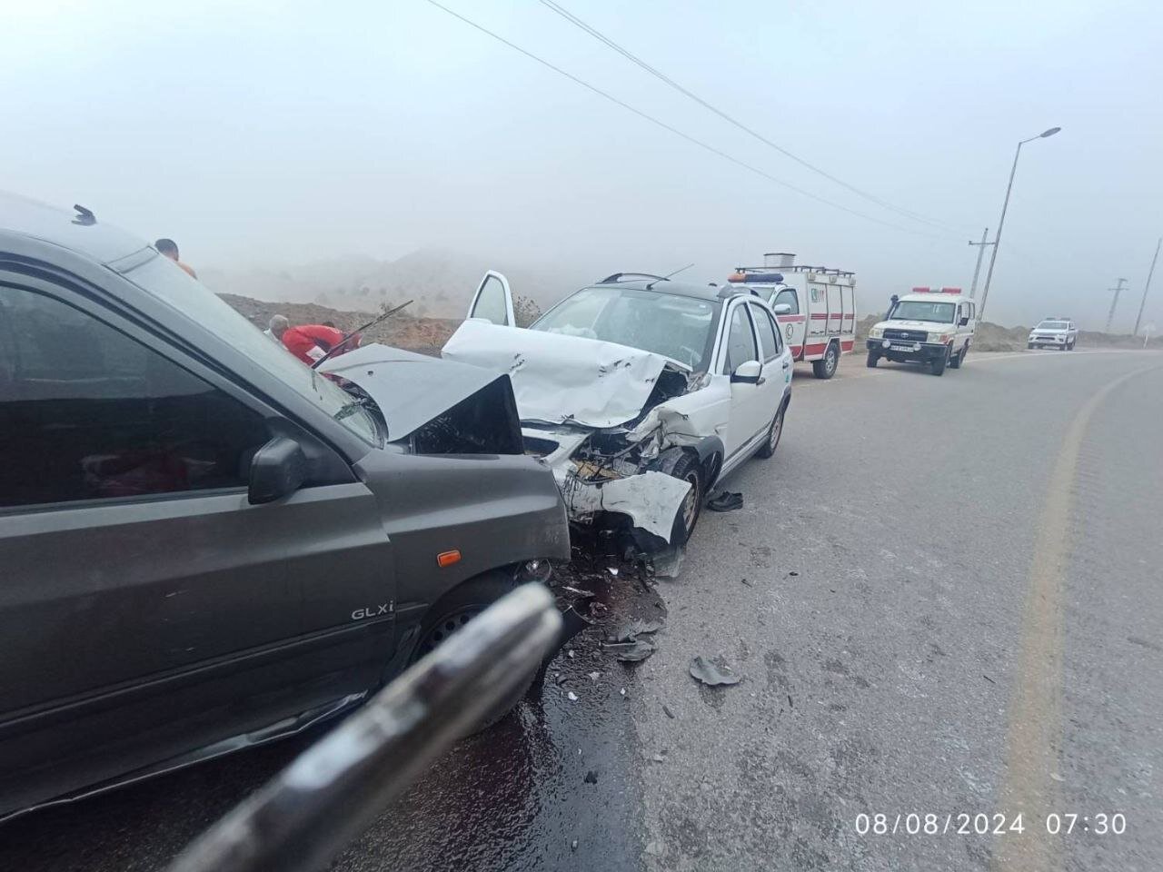 🔸 انحراف به چپ راننده در محور سنندج دهگلان ۲ فوتی بر جای گذاشت