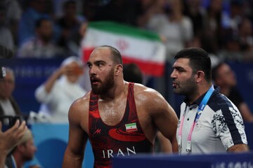 Freestyle wrestler Zare bags silver for Iran in 2024 Olympics