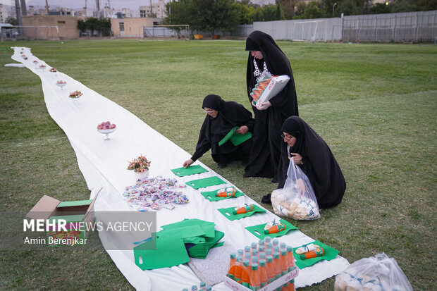 "Like Arbaeen" event in Shiraz