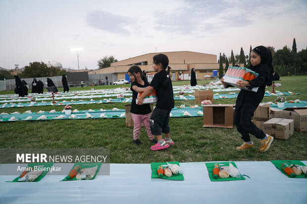 "Like Arbaeen" event in Shiraz