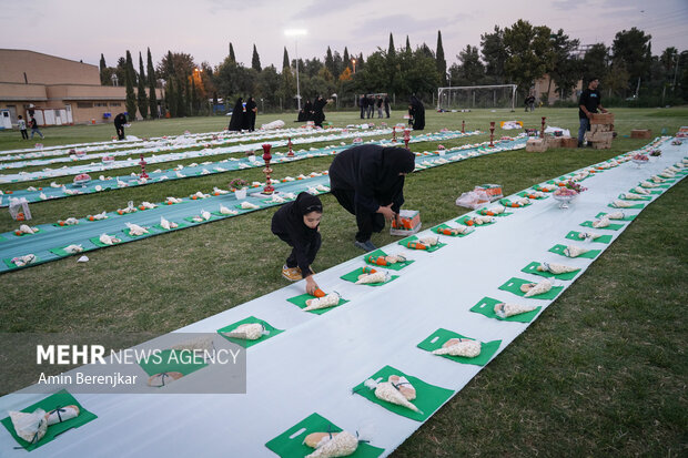 "Like Arbaeen" event in Shiraz