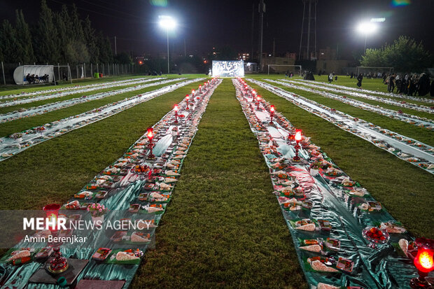 "Like Arbaeen" event in Shiraz