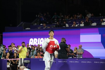 Taekwondoka Salimi bags gold medal for Iran in Paris Olympics