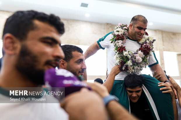 استقبال از مدالآوران خوزستانی المپیک پاریس
