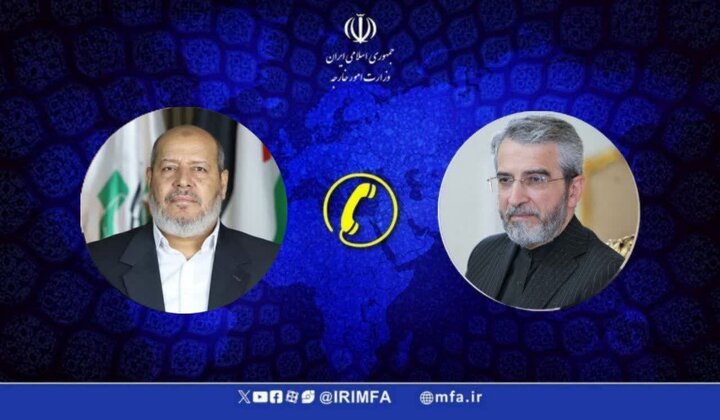 Iran’s Acting FM, Hamas deputy chief hold phone talk