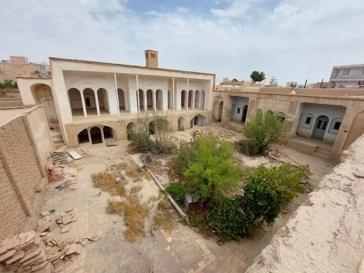 آغاز مرمت ایوان خانه تاریخی مستوفی بشرویه - خبرگزاری مهر | اخبار ایران ...
