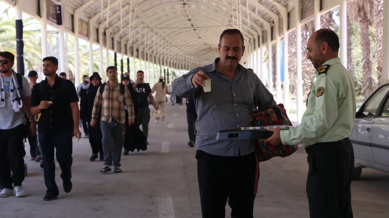 تردد روان زائران اربعین حسینی از مرز بینالمللی خسروی