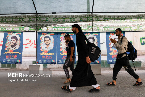 تردد روان زائران در مرز چذابه شامگاه جمعه