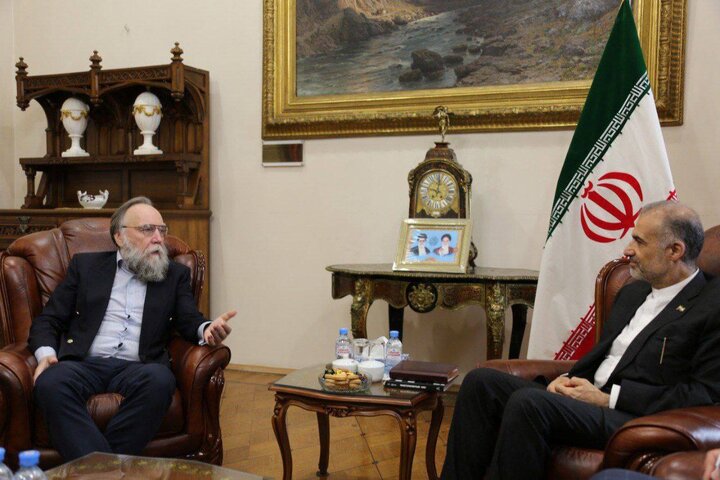 Iran's envoy holds talks with Russia's Aleksandr Dugin