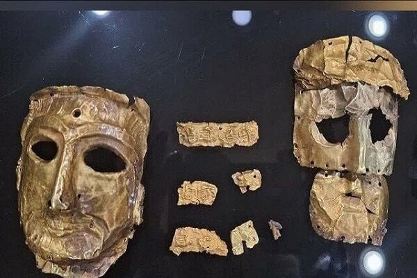 Iran police seize 2 golden Elamite masks - Mehr News Agency
