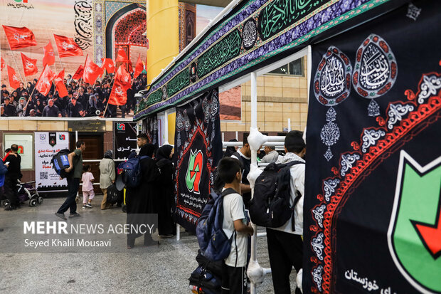 تردد شبانه زائران اربعین حسینی از مرز شلمچه