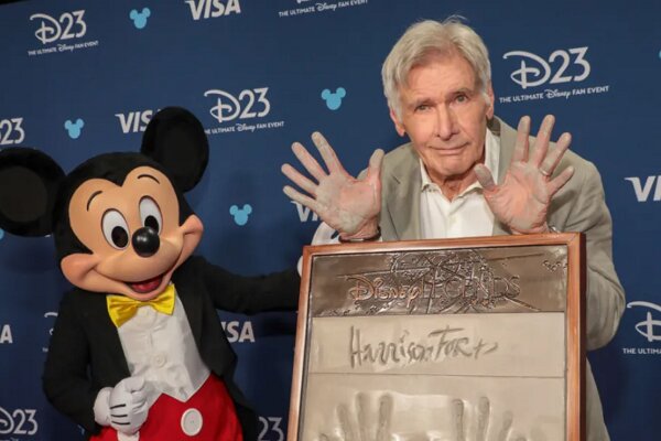 هریسون فورد تجلیل شد/ قدردانی دیزنی از بازیگر افسانهایاش هریسون فورد تجلیل شد/ قدردانی دیزنی از بازیگر افسانهایاش