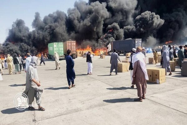 Major fire reported at Herat Customs Office in Afghanistan