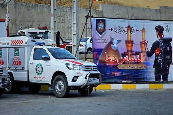 اعزام کاروان بهداشت و درمان اربعین به محورهای آذربایجان غربی