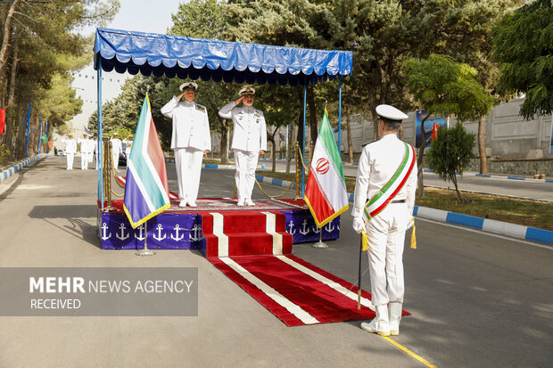 سفر فرمانده نیروی دریایی آفریقای جنوبی به ایران