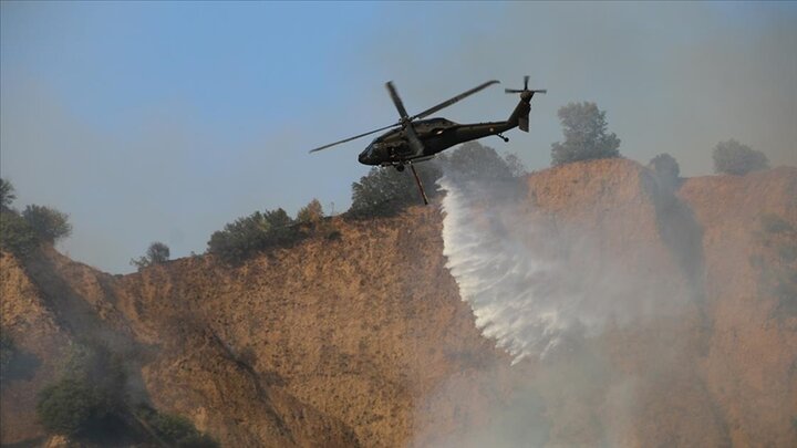 Turkey continues staunch battle against wildfires