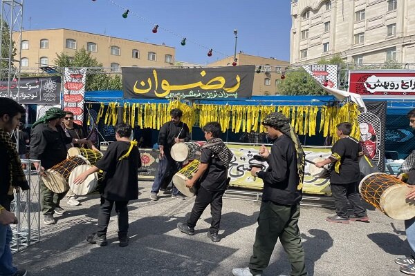 حضور نوجوانان فرهنگسرای گلستان در رویداد «رسم خادمی»