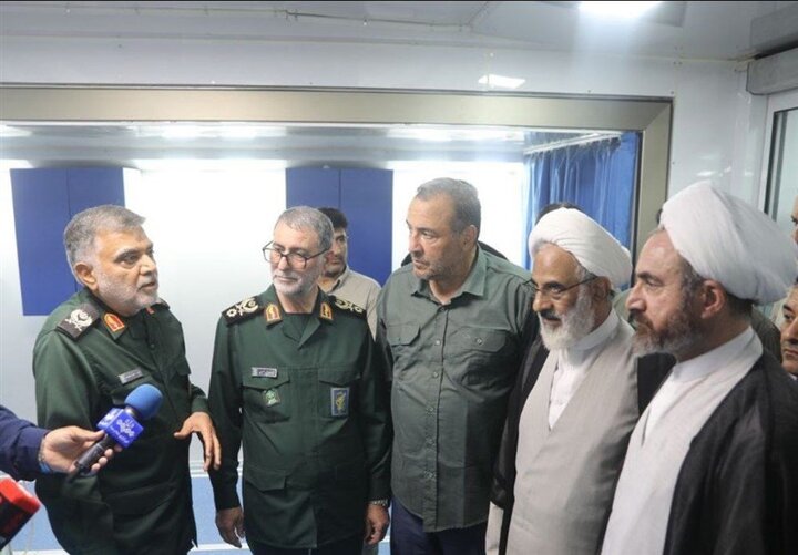 IRGC field hospital opened at Mehran border