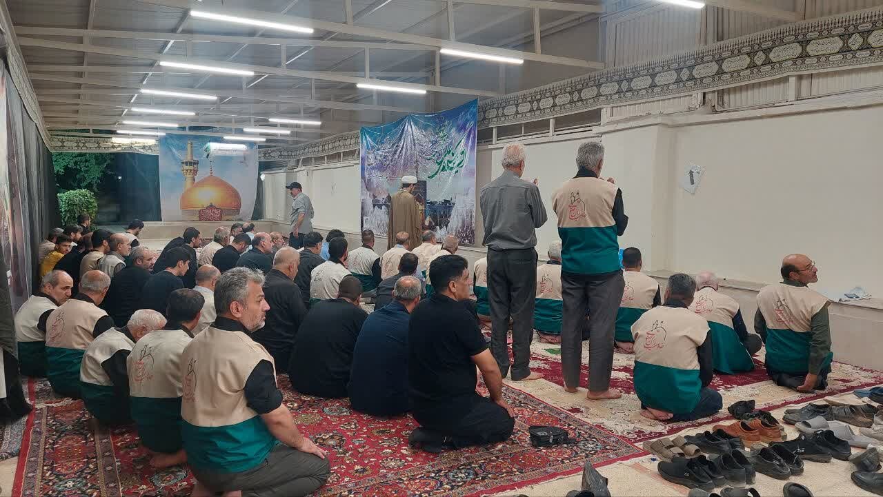 برپایی موکب امام رضا (ع)