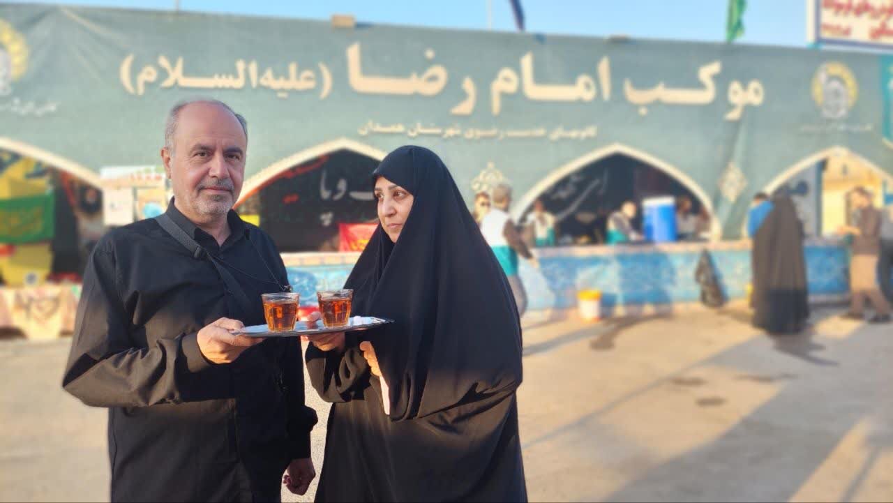 برپایی موکب امام رضا (ع)