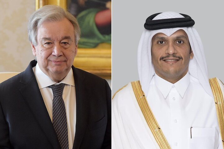 UN chief, Qatari PM stress need for de-escalation in WA