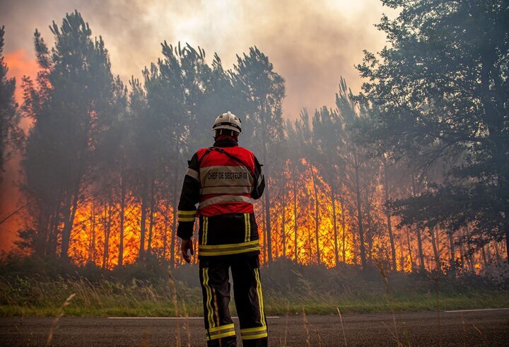 France wildfires force thousands to flee: report