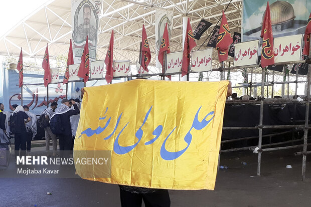 تردد زائران اربعین از مرز مهران